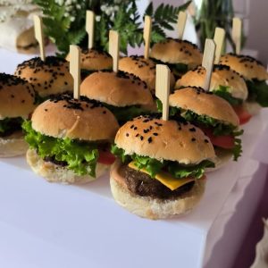 Mini Hamburguesas Min. 30 Ud.